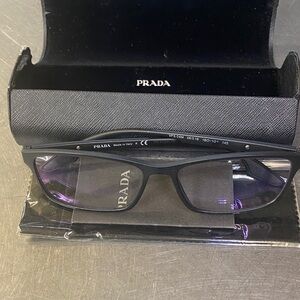 Prada Black and Purple Glasses